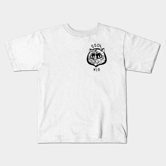 Cool kid Kids T-Shirt by fainek